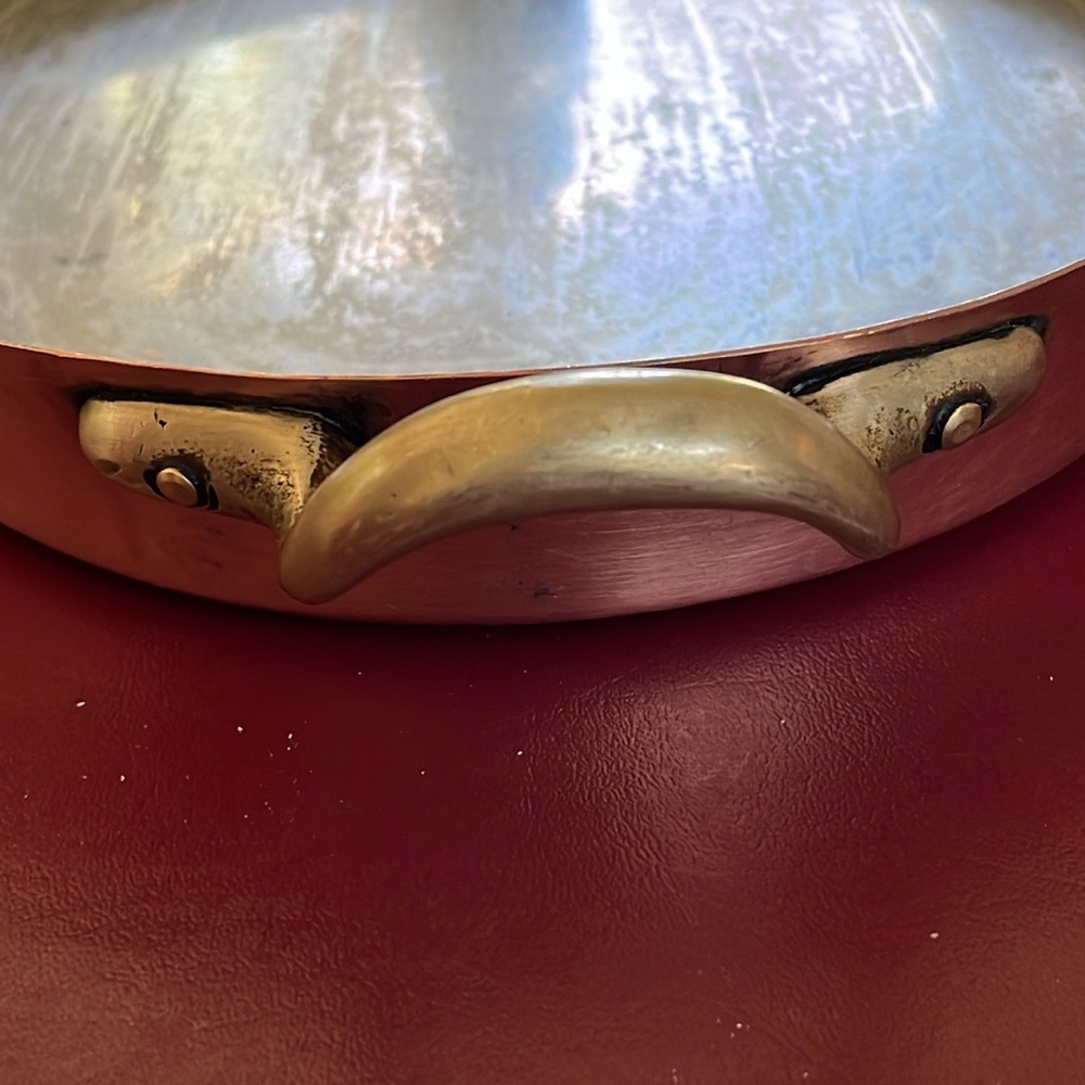 Vintage Italian Copper Oval Fish Pan - Picture 4 of 16